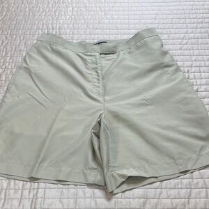 PAGE & TUTTLE Women's Light Sage GOLF Shorts SIZE 10